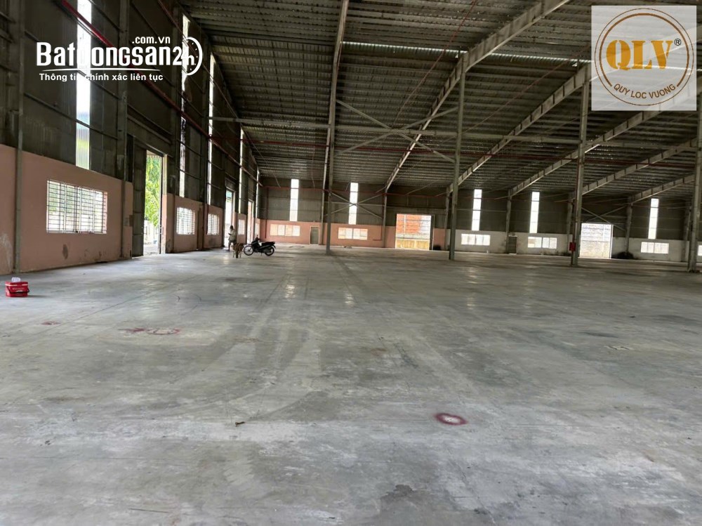 Cho thuê nhà xưởng 6.666m² KCN TP. Tân Uyên, Bình Dương, PCCC đạt chuẩn, trạm điện 630KVA.