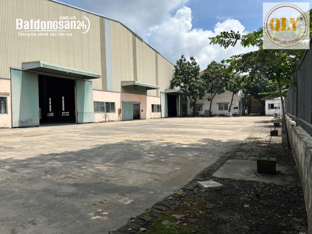Cho thuê nhà xưởng 6.666m² KCN TP. Tân Uyên, Bình Dương, PCCC đạt chuẩn, trạm điện 630KVA.
