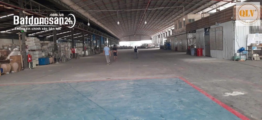 Cho thuê nhà xưởng Tân Uyên Bình Dương 10.940m², container ra vào, PCCC tự động, điện mặt trời.