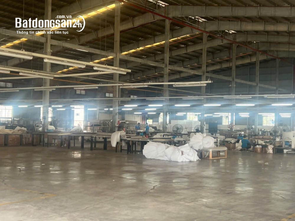 Cho thuê nhà xưởng 31000m2 trong KCN Đồng Nai, giá 130 ngàn/m2/tháng.