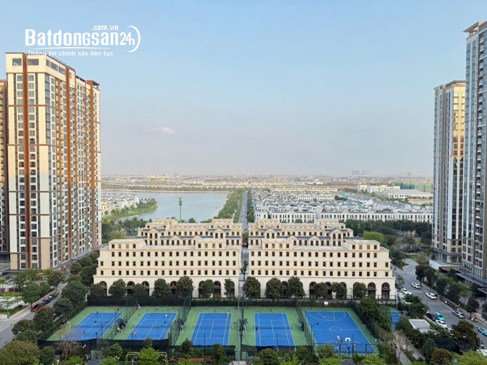 Bán căn hộ Vinhomes Ocean Park, Căn 1PN+ hướng Đông Nam, view biển hồ Ngọc Trai, giá 2,75 tỷ.