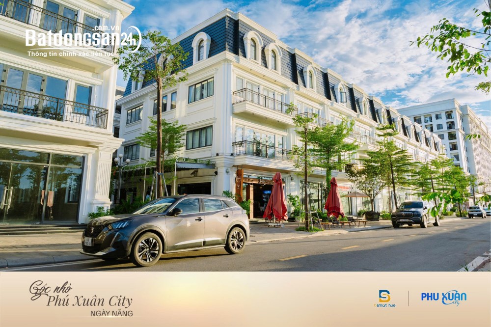 Bán shophouse 132m2, 4 tầng, mặt tiền đường Võ Nguyên Giáp, TP Huế, giá tốt.
