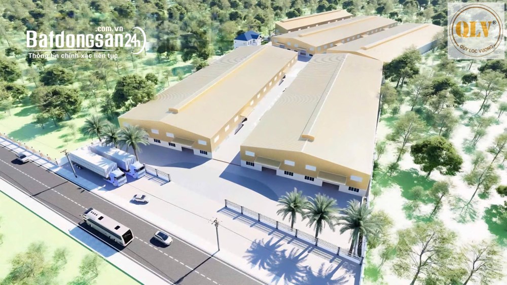 Cho thuê 4 nhà xưởng độc lập tại Long Nguyên, Bàu Bàng, tổng diện tích 18.132m2.