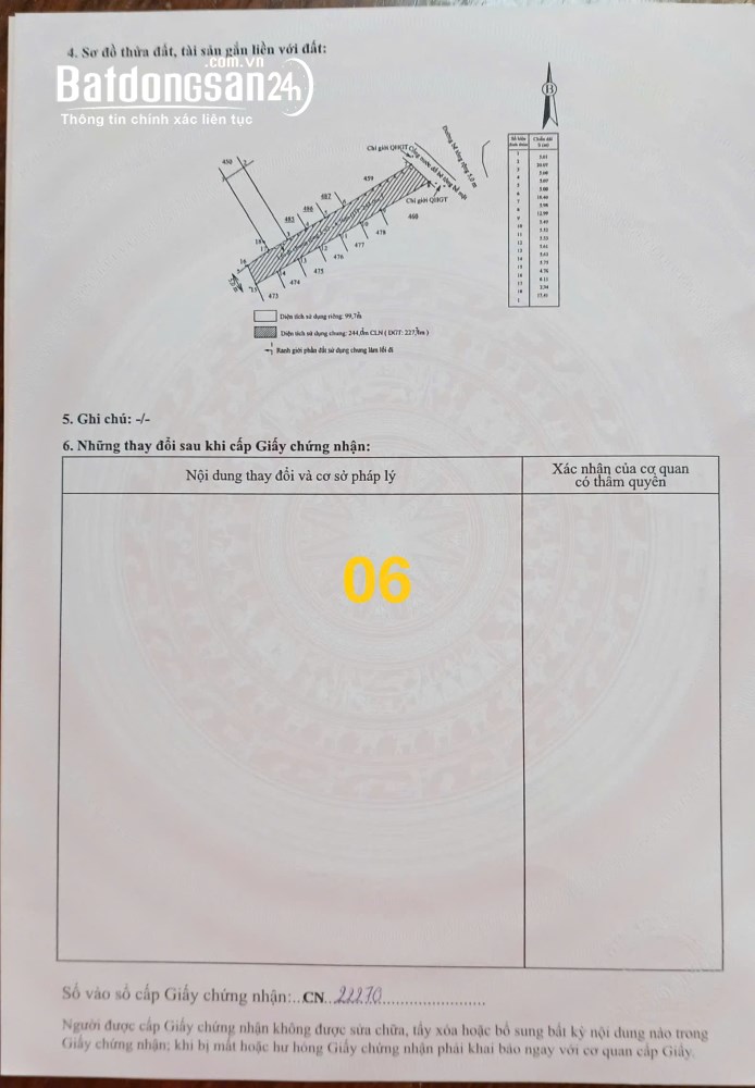 Đất 100m², 9,5 triệu/m², sổ hồng trao tay, full thổ cư, Phường Tây Nha Trang, Khánh Hòa.