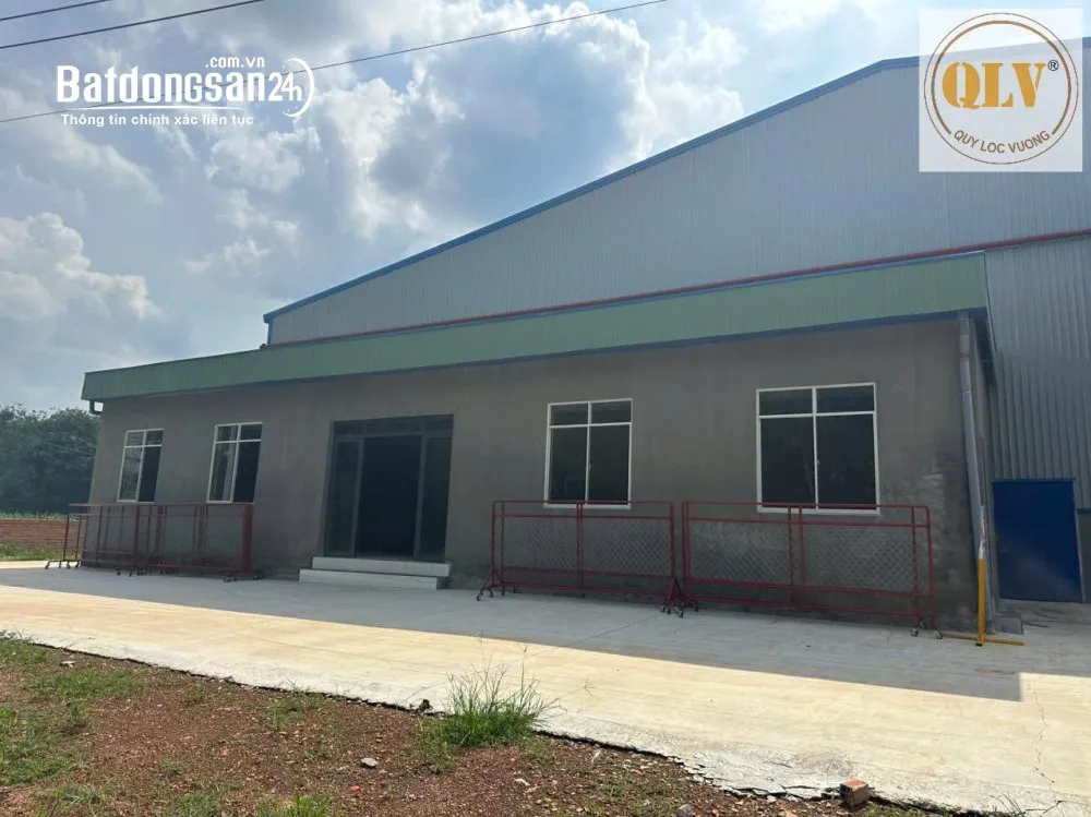 Cho thuê nhà xưởng Phú Giáo, TP Hồ Chí Minh, 5.000m², khuôn viên 9.000m², trạm điện 630KVA.