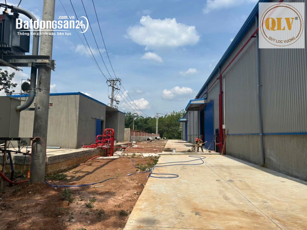 Cho thuê nhà xưởng Phú Giáo, TP Hồ Chí Minh, 5.000m², khuôn viên 9.000m², trạm điện 630KVA.