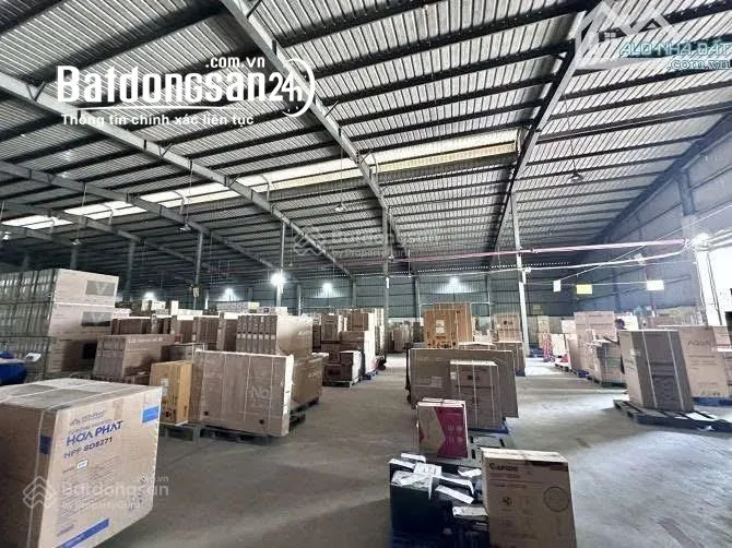 Cho thuê kho, xưởng, mặt bằng kinh doanh tại Kiêu Kỵ, Gia Lâm, 500m2, giá tốt, xe container đỗ cửa.