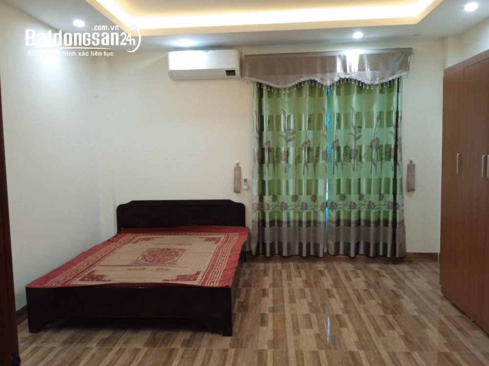 Đường Tựu Liệt, Hoàng Liệt, nhà 6 tầng 33m², 10 triệu/tháng, lô góc, 2 mặt tiền, full nội thất.