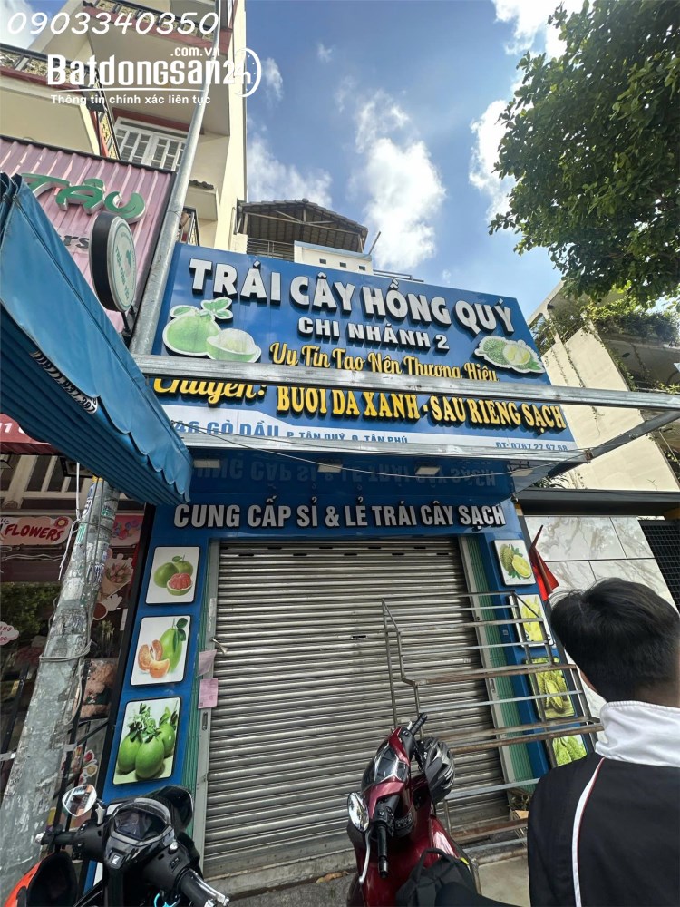 Siêu phẩm nhà mặt phố 146, Gò Dầu, Tân Quý, Tân Phú, TP.HCM, DT 199m2, giá 43,868 tỷ.