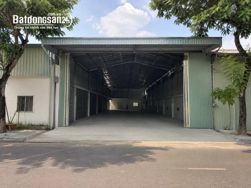 Cho thuê kho 500m², điện nước đầy đủ, phù hợp sản xuất và chứa hàng, P. Ngũ Hành Sơn, Đà Nẵng.