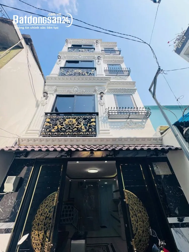 BÁN NHÀ NGAY CÔNG VIÊN GIA ĐỊNH – 33MV 5 TẦNG FULL NỘI THẤT 6,9 TỶ. LH:0908120770