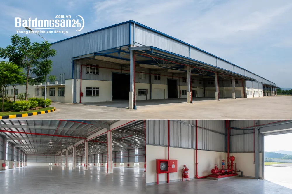 NHÀ KHO 1800M2 SẴN PCCC, TRONG KCN TẠI ĐÀ NẴNG, CHO THUÊ GIÁ RẺ 50K