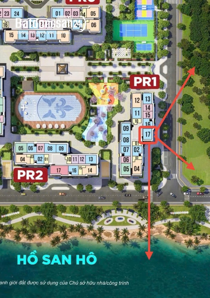 SỞ HỮU CĂN GÓC 2PN  BAN CÔNG VIEW HỒ SAN HÔ GIÁ CHỈ 4,38 TỶ.