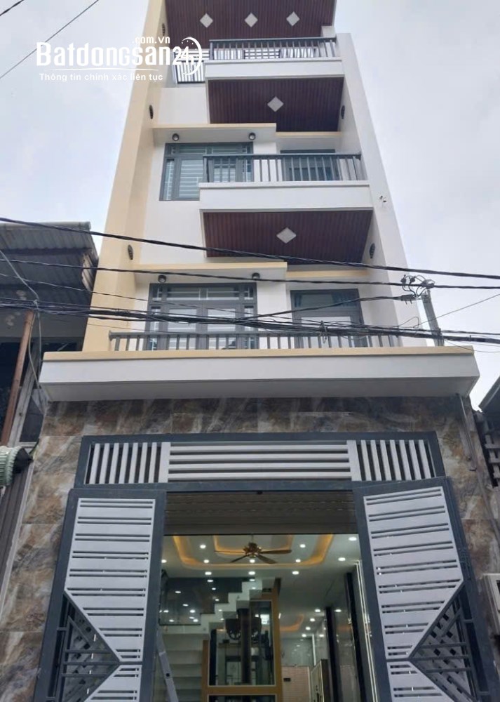 Nhà Lê Văn Khương, Phường Tân Thới Hiệp, 65m², 1 trệt 3 lầu, thang máy, hẻm ô tô, chỉ 7.x tỷ.
