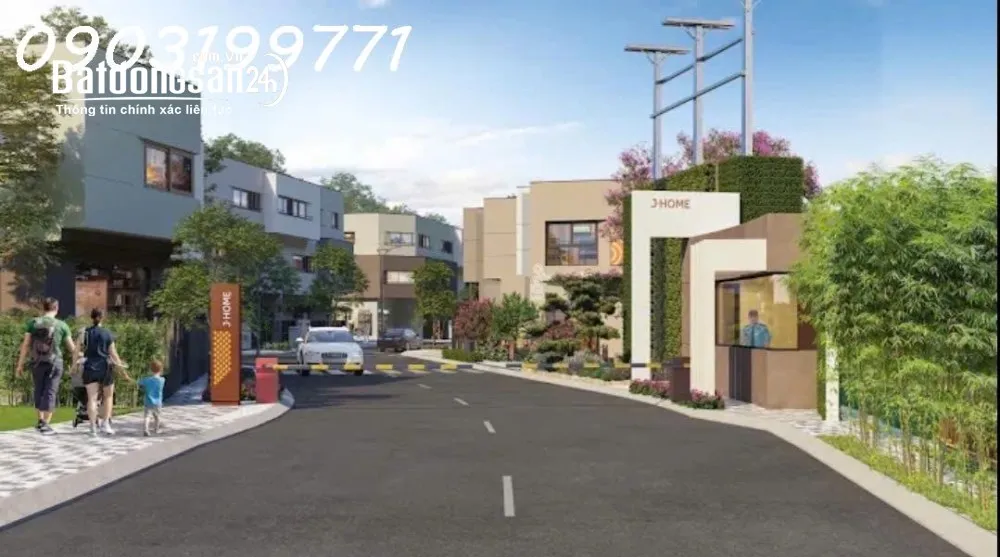 Chính chủ bán nhà 3 tầng trục chính trong khu Compound Cát Tường J-Home, Thuận An, TP. HCM.