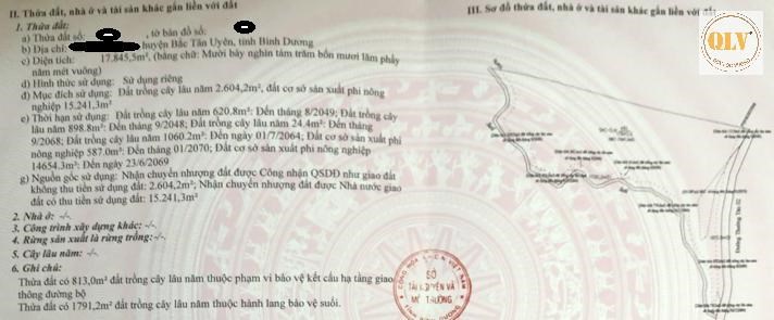 BÁN / CHO THUÊ NHÀ XƯỞNG – BẮC TÂN UYÊN, BÌNH DƯƠNG – 17.845m².