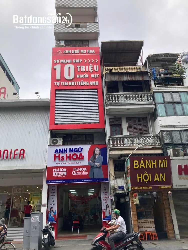 Cho thuê nhà mặt tiền Phố Bạch Mai, Phường Bạch Mai (Q Hai Bà Trưng cũ), Hà Nội
