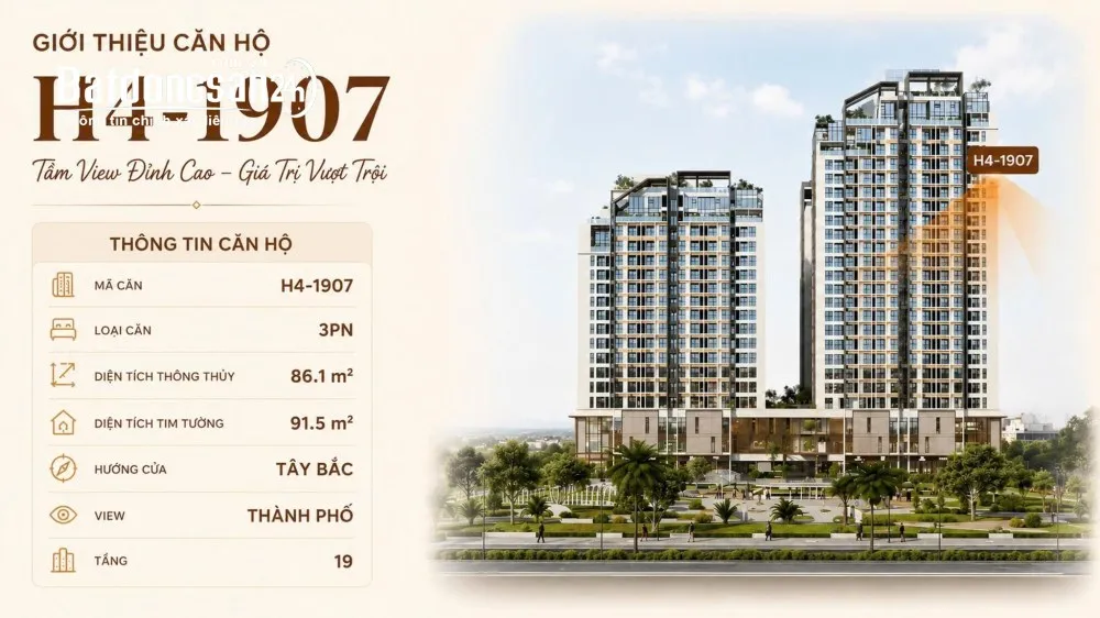 Bán căn hộ Hue Heritage, Đường Đống Đa, Phường Thuận Hóa (TP Huế cũ)