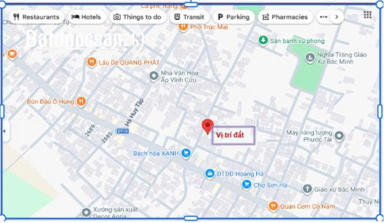 Đất Phước An, Đồng Nai 286m², đường xe tải, sổ hồng riêng, full thổ cư, giá 5,1 tỷ.