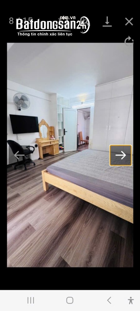 Nhà Điện Biên Phủ 40m², 4 tầng, 3PN, hẻm xe hơi, gần ĐH Hồng Bàng, Bình Thạnh, TP Hồ Chí Minh.