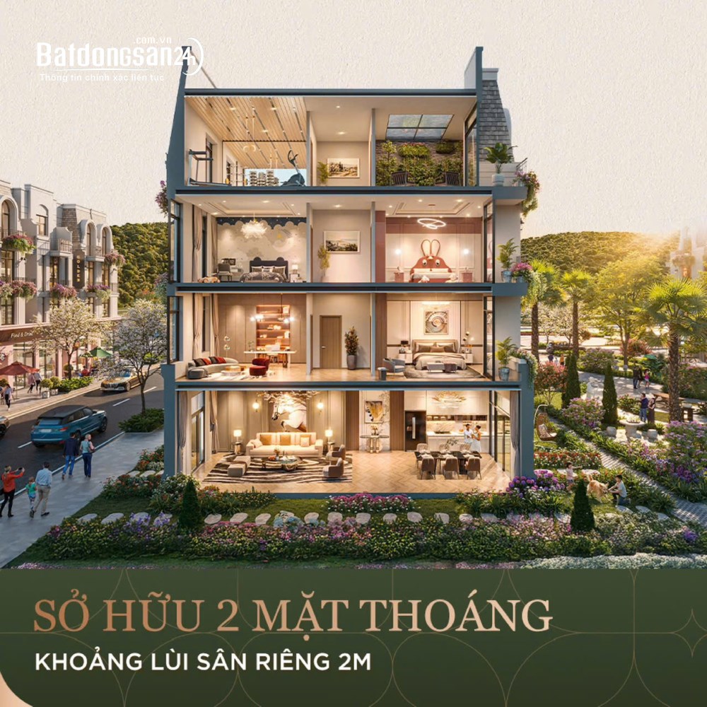 Vlasta Thủy Nguyên, căn hộ từ 62,5m², giá từ 4,5 tỷ, sở hữu lâu dài, tiện ích đồng bộ.