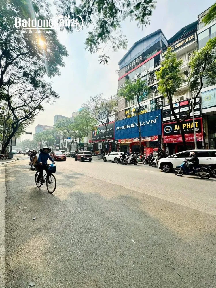 Mặt phố Thái Hà 205M2, 6 Tầng Thang Máy, Mặt Tiền 6M, Dòng Tiền 300TR/TH.