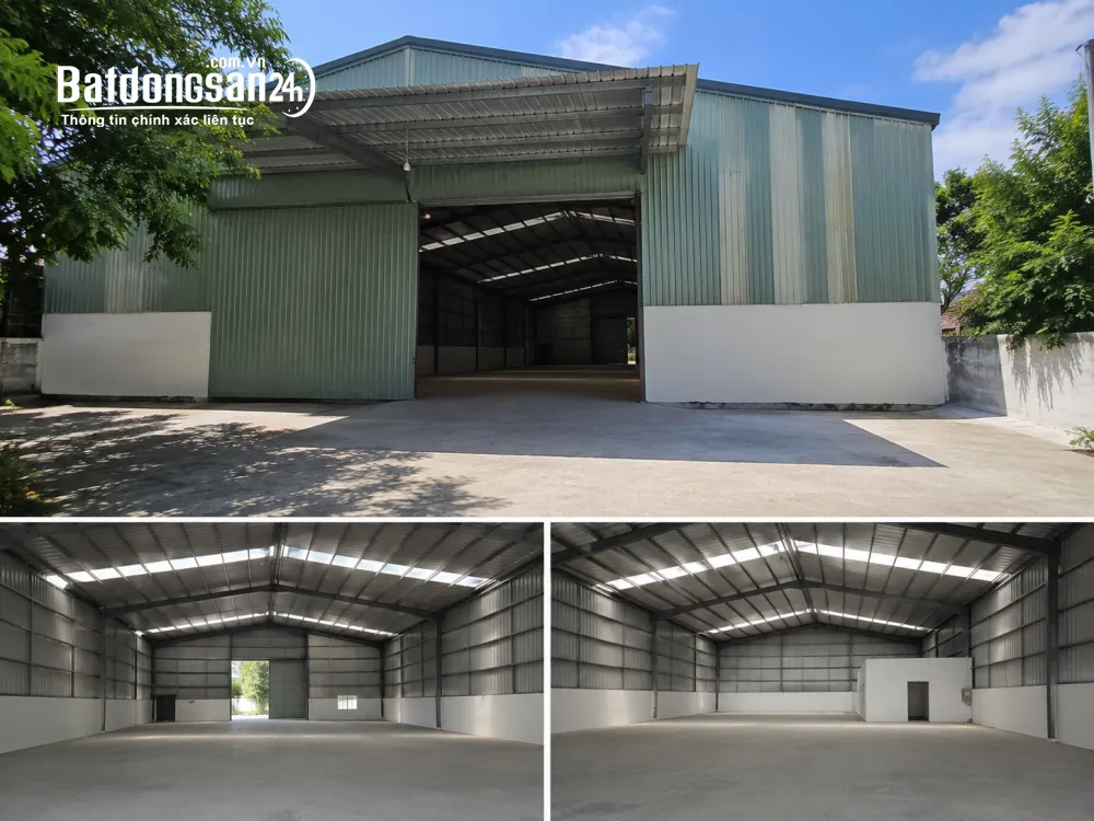 Cho thuê kho Phước Lý, An Khê, Đà Nẵng 370m², đường xe tải thuận tiện, sẵn điện, giá 18 triệu/th.