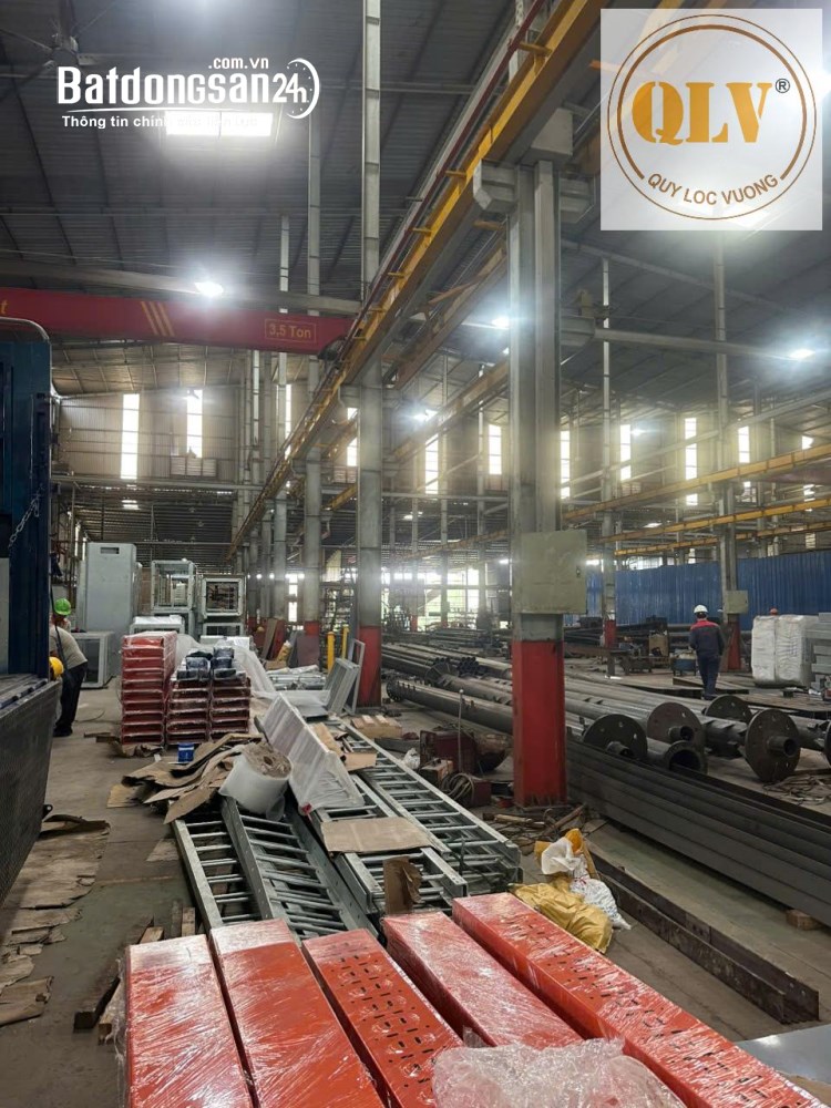 Cho thuê cụm nhà xưởng quy mô lớn tại Dĩ An, Bình Dương – tổng diện tích xưởng 16.110m².