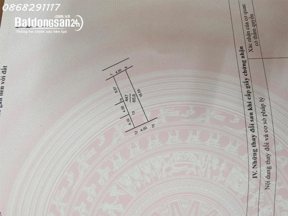 Bán đất lô đất siêu đẹp tại Thôn Yên Ninh, Nội Bài, Hà Nội, DT 65,6m2, giá 1,64 tỷ.