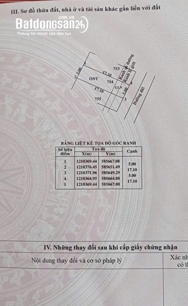 Đất 85,5m² cách Quốc lộ 22 chỉ 300m – đường ô tô vào tận cổng, Xã Củ Chi, TP Hồ Chí Minh.