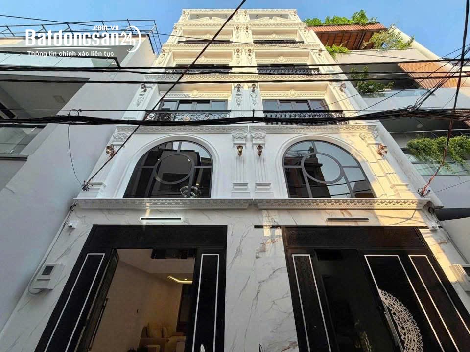 Nhà xây mới hẻm xe hơi Bạch Đằng, Bình Thạnh, 4×11m, 5 tầng, có thang máy, giá 13.5 tỷ.