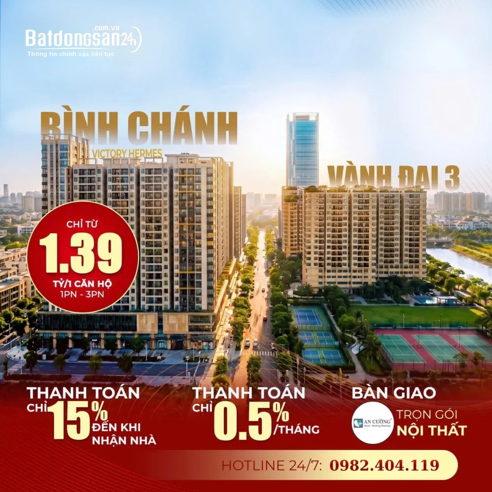  THANH TOÁN CHỈ 179 TRIỆU SỞ HỮU CĂN HỘ MẶT TIỀN TỈNH LỘ 10 - AEON Mall Bình Tân.