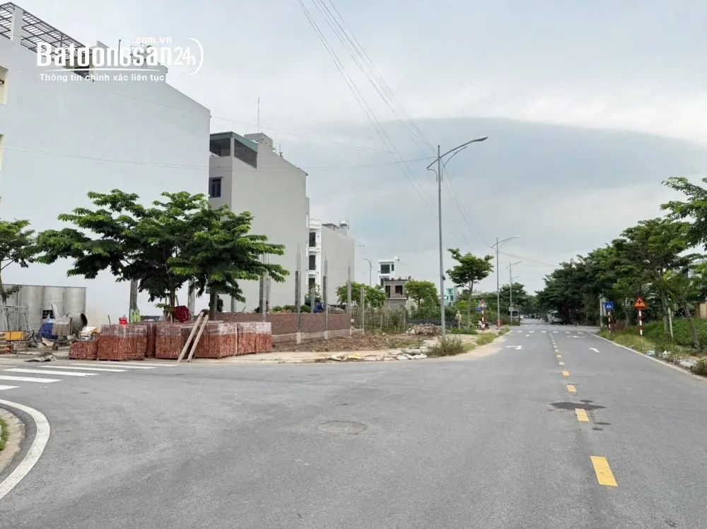 Đất KDC Ngọc Châu, Hải Dương – lô góc 2 mặt đường, 119,2m², mặt tiền gần 24m, giá 4x triệu/m².