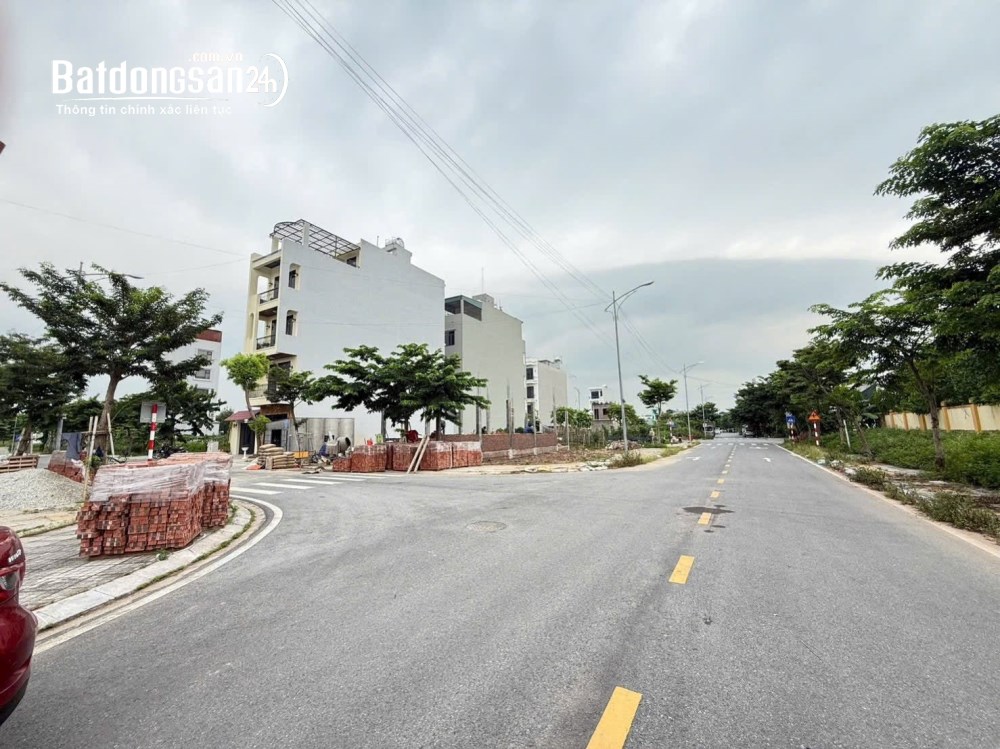 Đất KDC Ngọc Châu, Hải Dương – lô góc 2 mặt đường, 119,2m², mặt tiền gần 24m, giá 4x triệu/m².