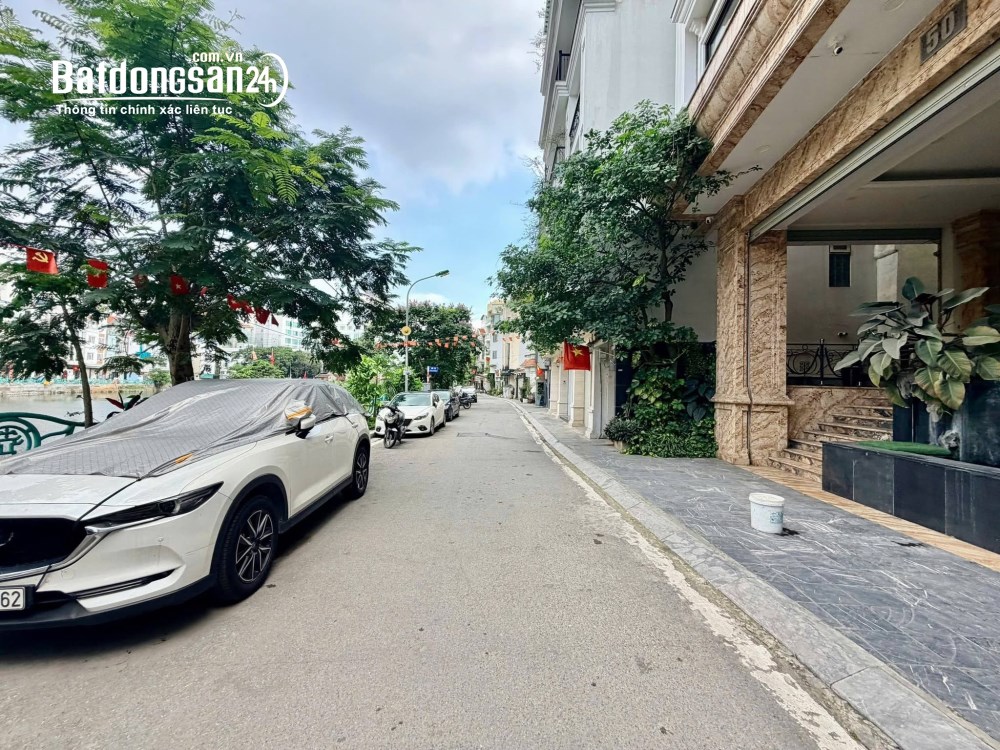 Bán đất Hồ Tây, 250m², view trực diện mặt nước, mặt tiền 7m.