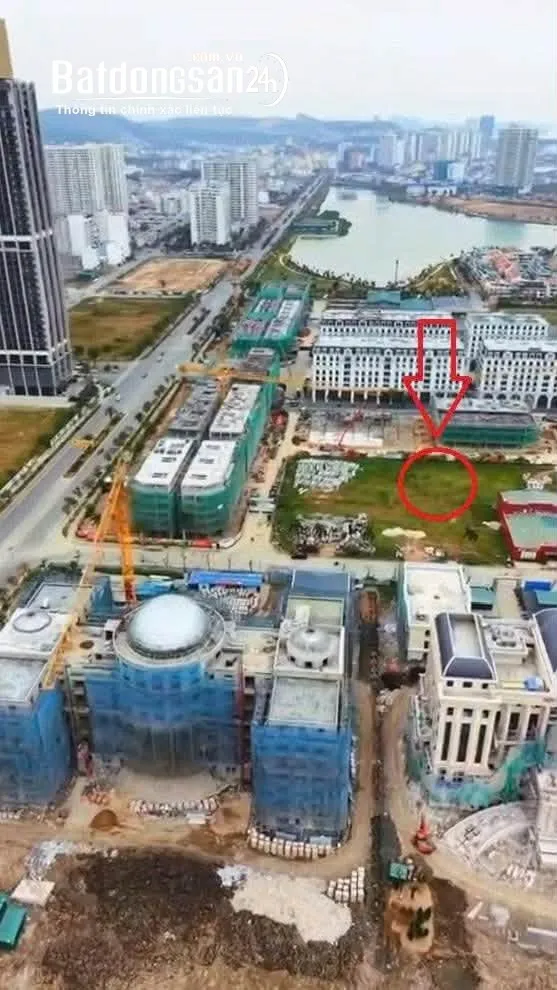 900M2 Mặt Tiền 25M Vị Trí Đẹp sát Khách Sạn Ala Carte Hạ Long, Thổ Cư, giá 98 Tỷ.