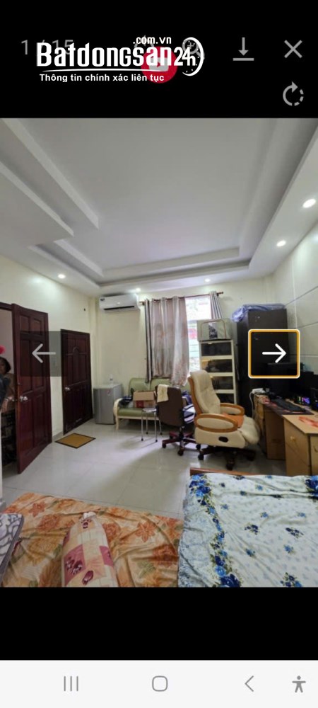 Bán gấp nhà 5 tầng, 55m², căn góc thoáng, hẻm xe hơi Thích Quảng Đức, P. Cầu Kiệu, TP. HCM.