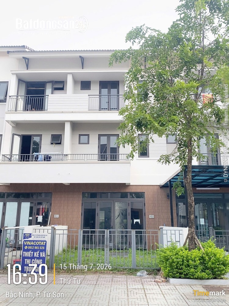 Bán Liền kề-Shophouse Dự án Centa Riverside, Đường 6, Phường Từ Sơn (TP Từ Sơn cũ)