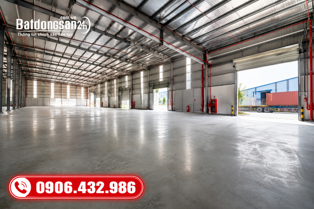 Cho thuê nhà xưởng KCN Hòa Khánh, Đà Nẵng 5.000m², xây mới, PCCC tự động, giá từ 60 nghìn/m².