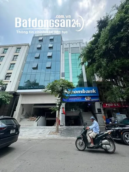 Tòa nhà Lý Nam Đế, Hoàn Kiếm, 9 tầng, mặt tiền 6m, 2 mặt thoáng, dòng tiền 120 triệu/th, giá 100 tỷ.