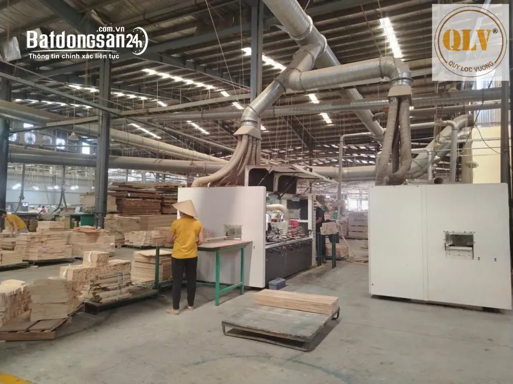 Cho thuê xưởng gỗ Tân Uyên 13.000m², xưởng 10.000m², PCCC tự động, điện 1.200 KVA.