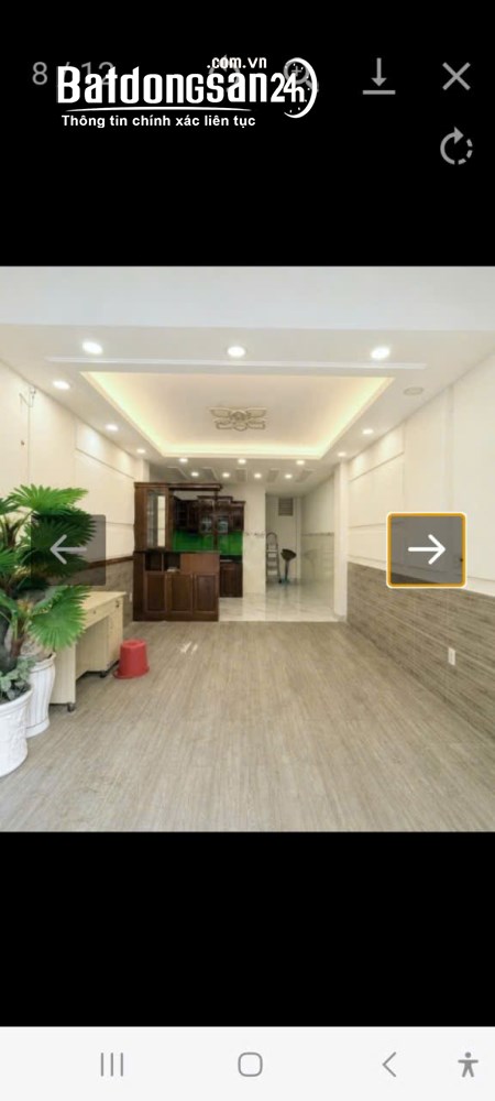 Nhà 5 tầng phường Bình Thạnh, 3PN, hẻm thông, xây kiên cố, giá 8.6 tỷ.