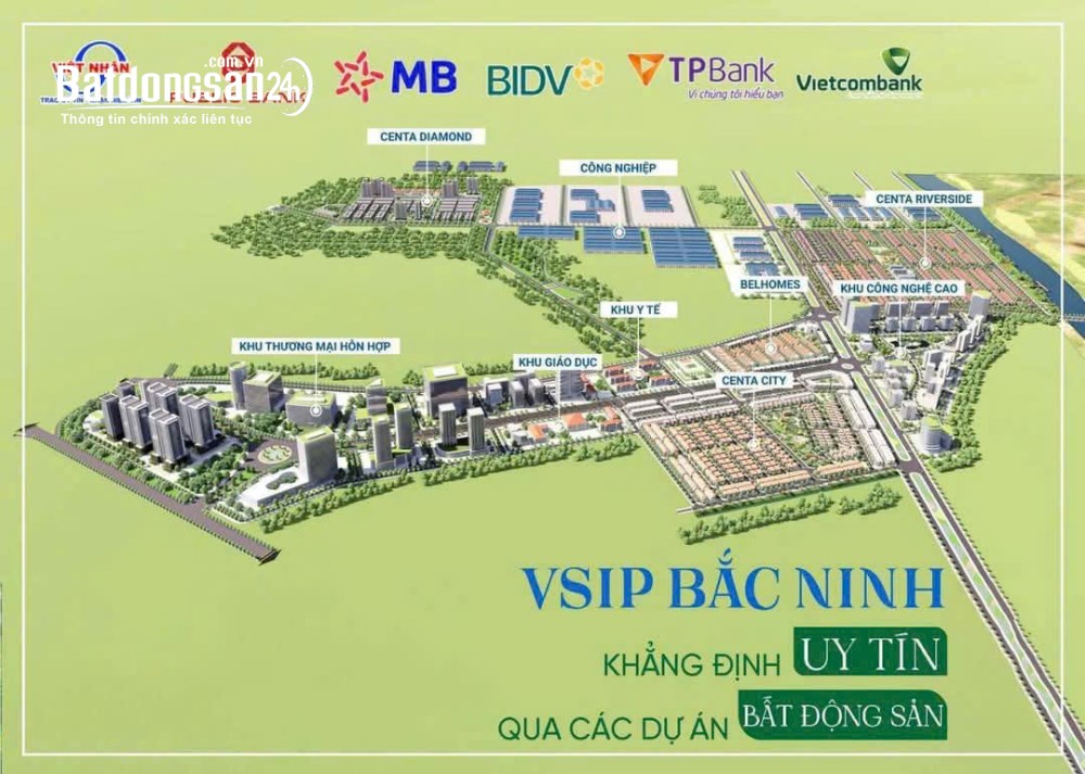  Biệt thự song lập Centa City VSIP Từ Sơn 135m², sổ hồng lâu dài, bao phí sang tên, giá 9,44 tỷ.