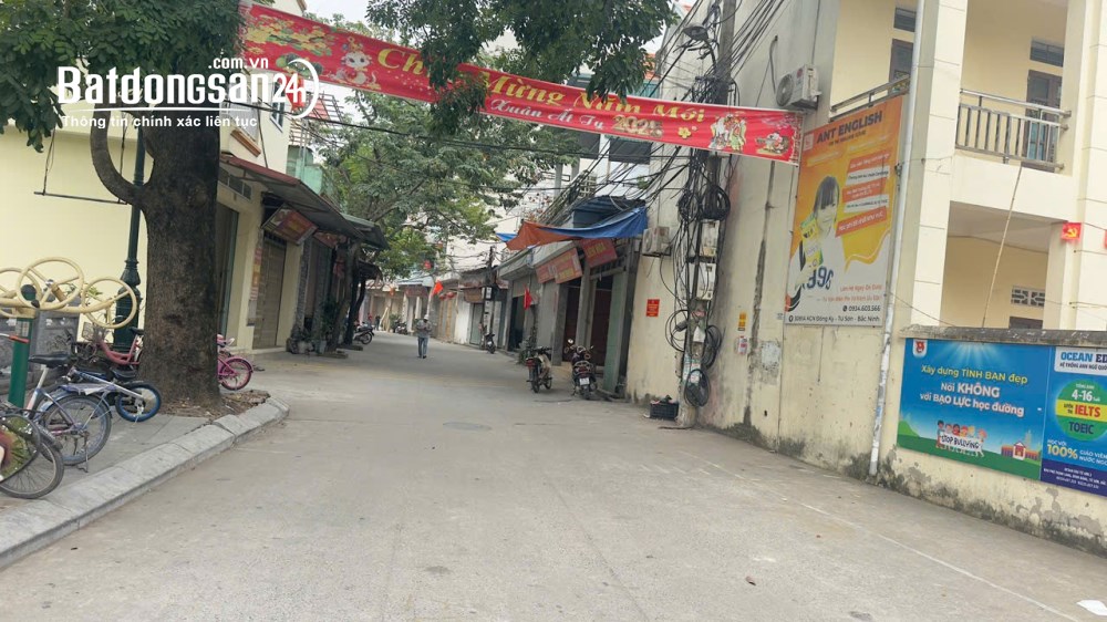 Bán đất KĐT Phù Khê, TP. Từ Sơn, Bắc Ninh, 41,4m², thổ cư 100%, sổ đỏ chính chủ, giá 1,4 tỷ.