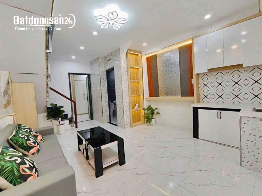 Bán nhà Gò Vấp 1 trệt 1 lầu, gần 60m² sử dụng, sổ hồng riêng, giá hơn 4 tỷ.