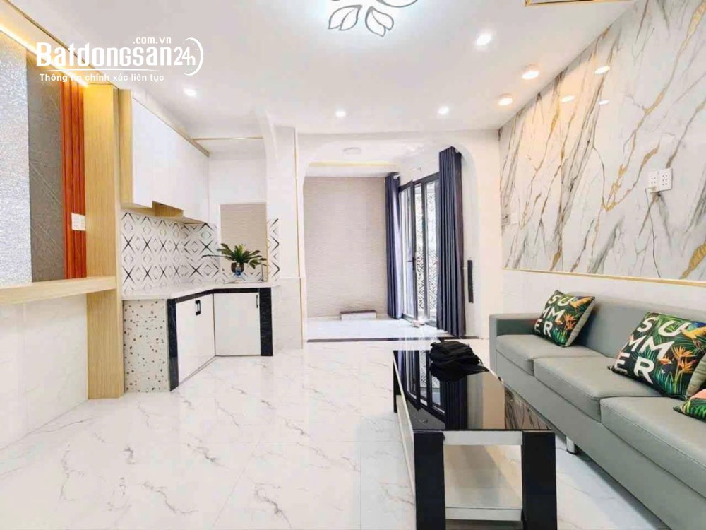 Bán nhà Gò Vấp 1 trệt 1 lầu, gần 60m² sử dụng, sổ hồng riêng, giá hơn 4 tỷ.