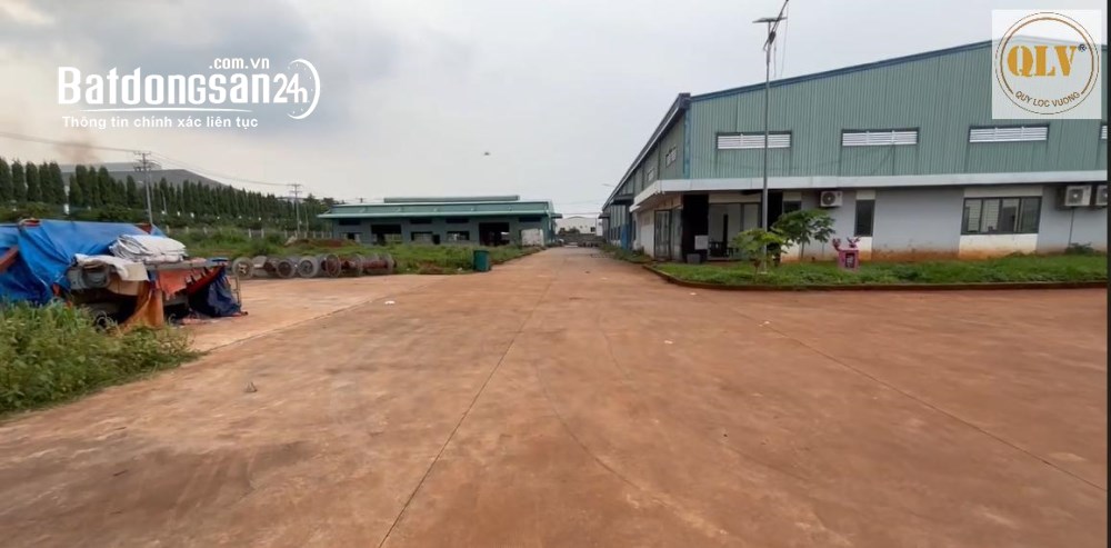 Bán nhà xưởng 10.000m², xe container ra vào, phù hợp nhiều ngành nghề, Xã Dầu Giây, Đồng Nai.