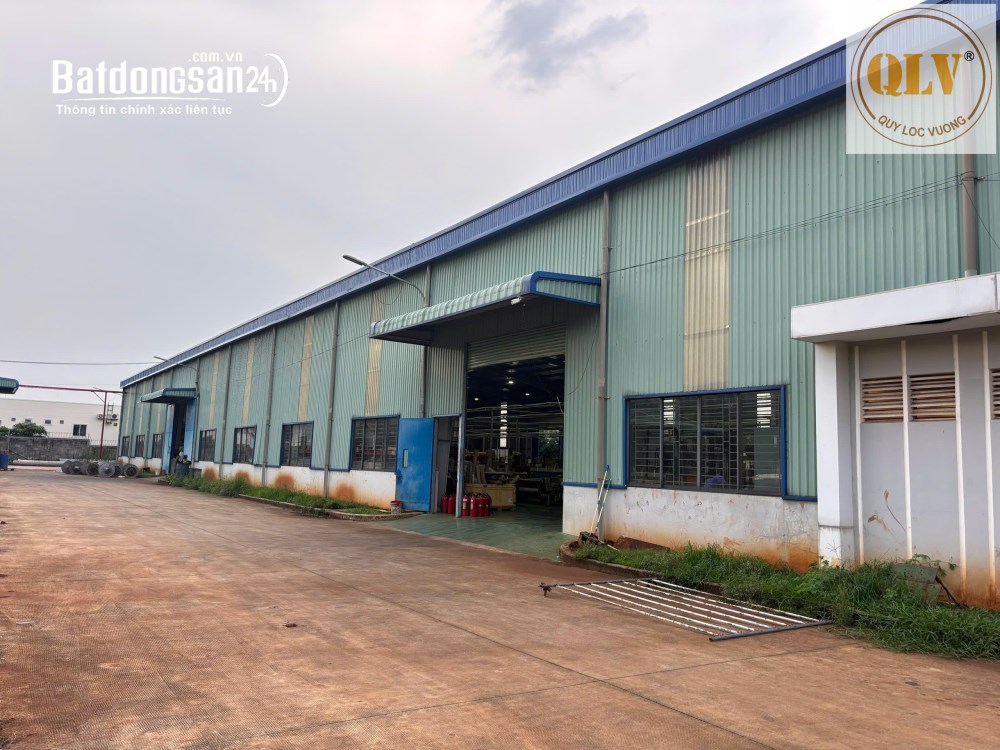 Bán nhà xưởng 10.000m², xe container ra vào, phù hợp nhiều ngành nghề, Xã Dầu Giây, Đồng Nai.