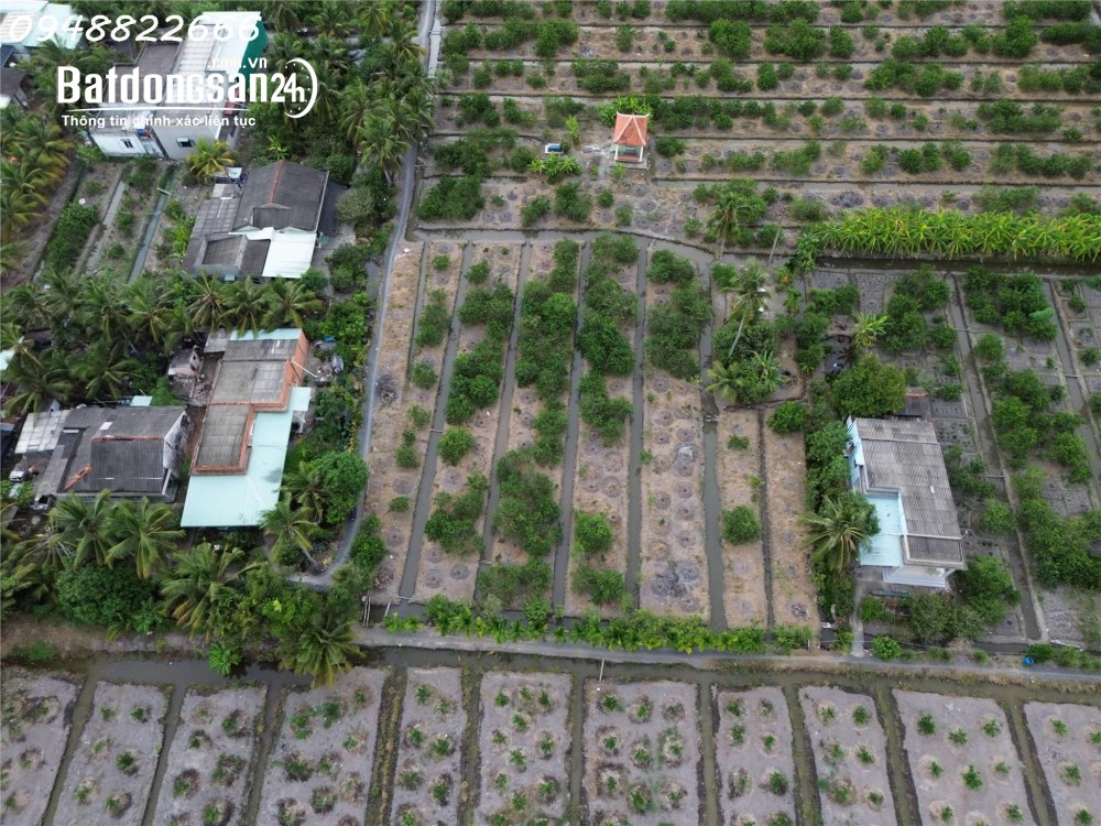 Siêu phẩm - Bán đất thổ cư siêu đẹp tại Ấp 5 Thạnh Hoà, Bến Lức, DT 195m2, giá 750 triệu.