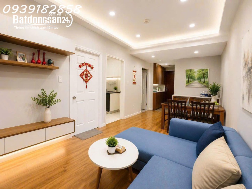 Chính chủ bán căn hộ 64m² 2PN 2WC, full nội thất, sổ hồng, giá 2,85 tỷ, P. An Lạc, TP Hồ Chí Minh.
